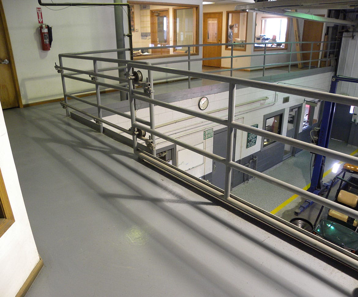 Commercial HVAC unit installation or service