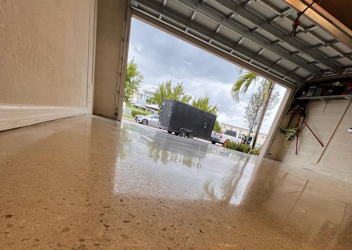 Technician performing HVAC repair work